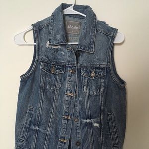 Denim vest